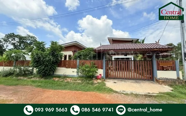 บ้านเดี่ยว 100 ตร.ว ปลูกบนเนินเขา หนองยาว เมืองสระบุรี บ้านสวยพร้อมอยู่ ราคาถูก