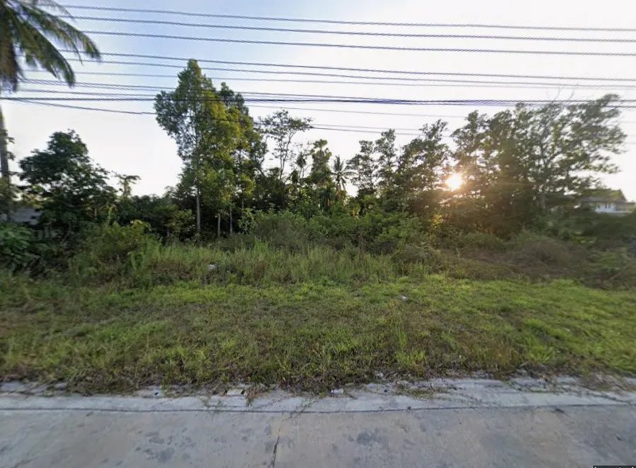 ขายที่ดินหาดใหญ่ 1 ไร่ 3 งาน 64.8 ตร.ว. ใกล้ถนนหมา