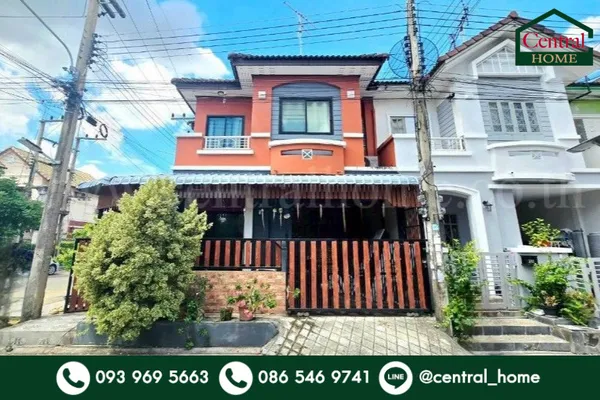 ทาวน์โฮม บ้านวรางกูล รังสิต - คลองสาม (หลังมุม) พร้อมอยู่ ราคาถูกที่สุดในโครงการ