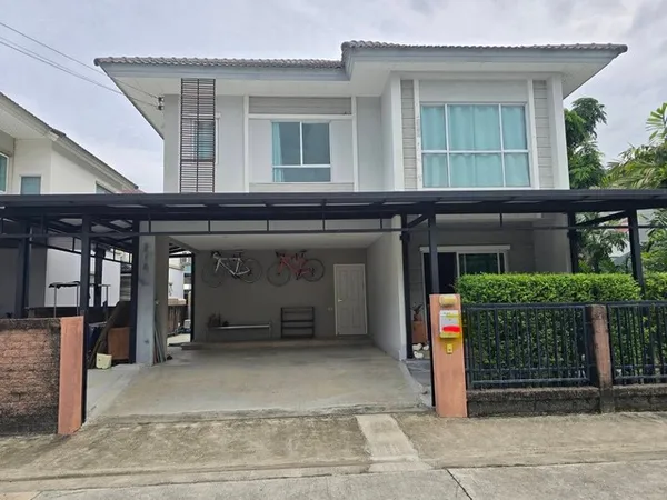 ให้เช่าบ้านเดี่ยว 2 ชั้น 51 ตรว. 3 ห้องนอน หมู่บ้าน The Plant Simpls รามคำแหง 118 ใกล้นานาชาติ Ascot พร้อมเข้าอยู่
