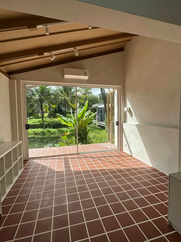 บ้านใหม่ให้เช่า ธรรมชาติ วิวสวนริมคลอง