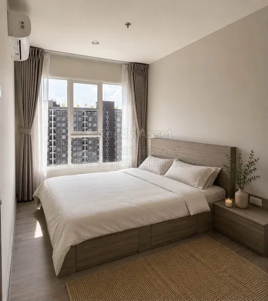 CR6906-R1001 ให้เช่าคอนโด Regent Home Bangna ขนาด 28.27 ตรม 1 ห้องนอน ใกล้ BTSบางนา ห้องสวยตกแต่งพร้อมเข้าอยู่