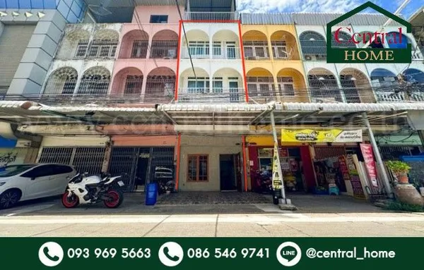อาคารพาณิชย์ 4 ชั้น รีโนเวทสวยพร้อมอยู่ แยกลำสาลี รามคำแหง 58 - บางกะปิ ราคาดีมาก