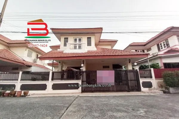 บ้านเดี่ยว หมู่บ้าน เอกวิน นิมิตรใหม่ 3 เนื้อที่ 52 ตรว. ถนนนิมิตรใหม่ เขตมีนบุรี