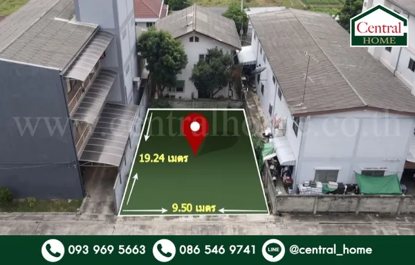 ที่ดินเปล่า ซอย ประดับศุข ใกล้โรบินสันศรีสมาน ทำเลดี ราคาถูก