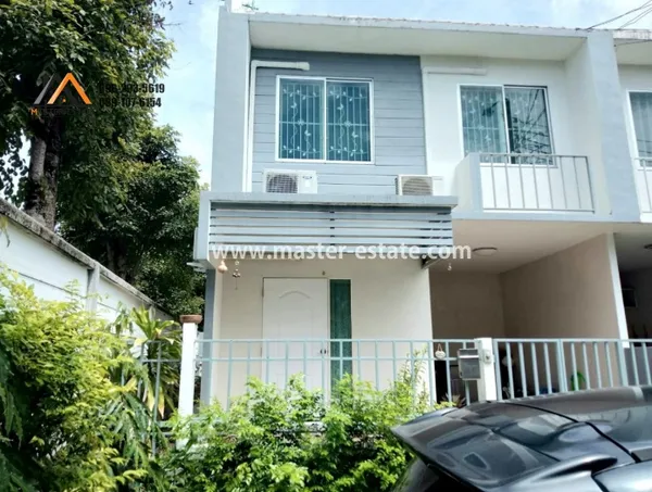 The Color ติวานนท์ ทาวน์เฮ้าส์ 22.2 ตร.ว. หลังริม รีโนเวทสวย พร้อมอยู่ แอร์ 3 เครื่อง ขายถูกมาก ปากเกร็ด นนทบุรี