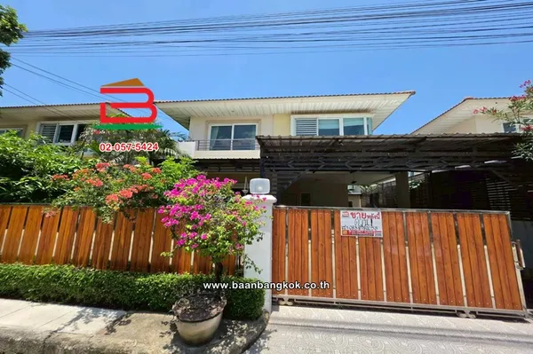 บ้านเดี่ยว 2 ชั้น เนื้อที่ 51 ตร.ว. Supalai Garden Ville Wongwaen-Lumlukka Klong 3 : ศุภาลัย การ์เด้นวิลล์ วงแหวน-ลำลูกกา คลอง 3 ถนนลำลูกกา ตำบลคูคต อำเภอลำลูกกา ปทุมธานี