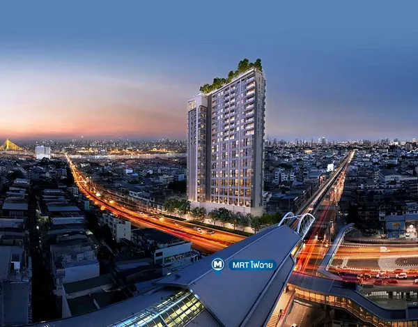 ขายด่วน (ถูกกว่าวันเปิดโครงการ 3 ปีที่แล้ว) เหลือแค่ 3.98 ลบ. New Condo So Origin Siriraj ห้อง Simplex 35.33 ตรม 1 นอน ชั้น15 ทิศตะวันออก Rare Item Room