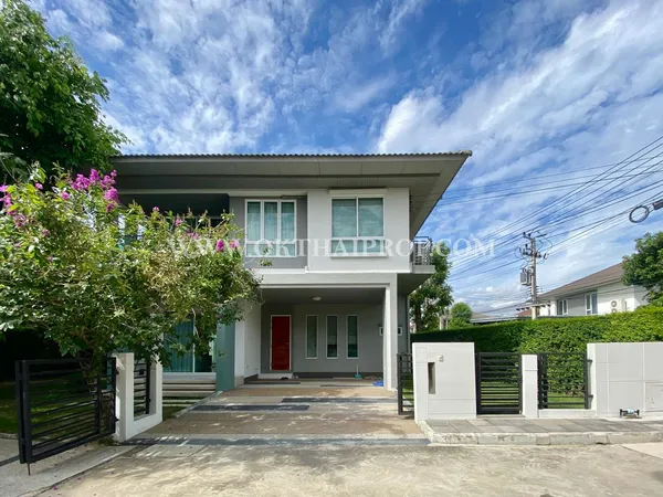 บ้านเดี่ยว ฮาบิเทีย บอนด์ ราชพฤกษ์ เมืองปทุมธานี