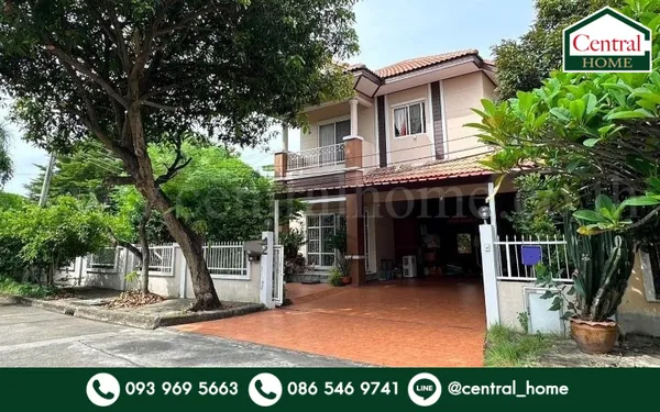 บ้านเดี่ยว ซื่อตรง บางใหญ่ บางบัวทอง เฟส 1 หลังใหญ่ ถนนเมน