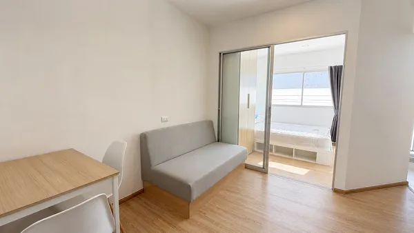 ห้องใหม่ให้เช่า 1 ห้องนอน 25 ตรม. เสนาคิทท์ บางนา - กม.29 เฟอร์นิเจอร์ครบ RentNex By SENA