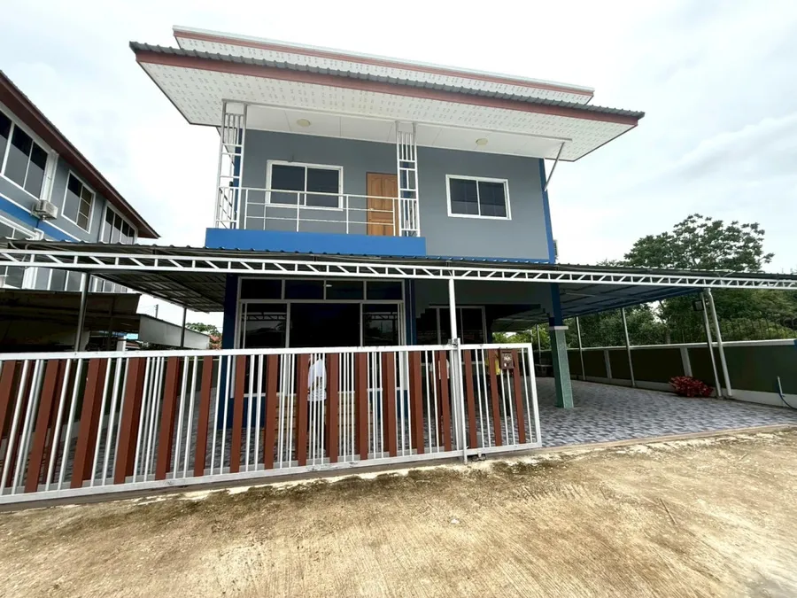 ให้เช่า บ้านเดี่ยว HS087 บ้านใหม่ พร้อมเฟอร์ มีแอร