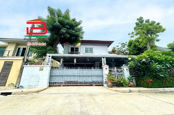 บ้านเดี่ยว แกรนด์ คาแนล ประชาชื่น เนื้อที่ 91.6 ตรว. (ใกล้เดอะมอลล์งามวงศ์วาน) ตำบลบางตลาด อำเภอปากเกร็ด จังหวัดนนทบุรี