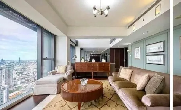 BH4260 ให้เช่า The Met Sathorn Duplex ชั้นสูง 54-55 ขนาด 366 ตร.ม. 4 ห้องนอน วิวแม่น้ำเจ้าพระยา Rare Unit พร้อมเฟอร์นิเจ