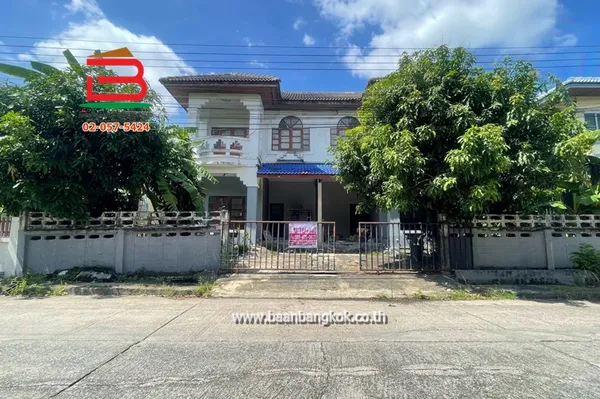บ้านแฝด หมู่บ้าน สุวรรณาวิลล์ (ไต้อี้เพลส) (ซ.คุ้มเกล้า 60) เนื้อที่ 76.4 ตรว. ถนนคุ้มเกล้า แขวงลำปลาทิว เขตลาดกระบัง
