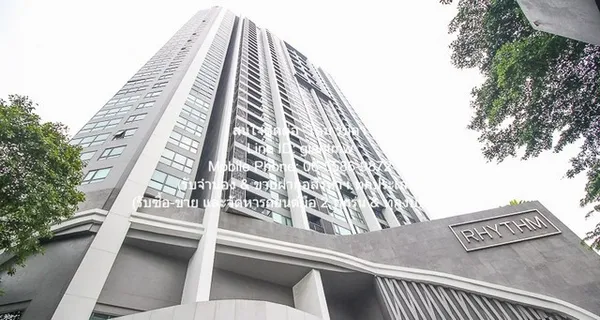 DSL-1193 ให้เช่า คอนโด ริทึ่ม สุขุมวิท 44/1 Rhythm Sukhumvit 44/1 กรุงเทพ คลองเตย ห้องนอน 1 ห้อง ห้องน้ำ 1 ห้อง 40000 บา