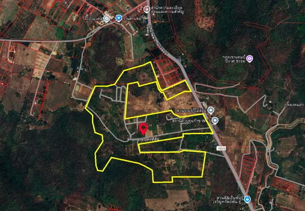 ขายที่ดิน 301 ไร่ ติดถนนบ้านนา-แก่งคอย ตำบลชะอม อำเภอแก่งคอย สระบุรี
