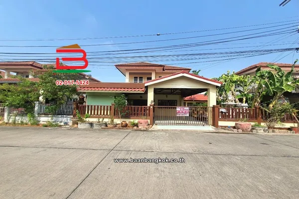 บ้านเดี่ยว หมู่บ้าน สายไหมริมชล 1 เนื้อที่ 56 ตร.ว. ถนนสายไหม แขวงสายไหม เขตสายไหม