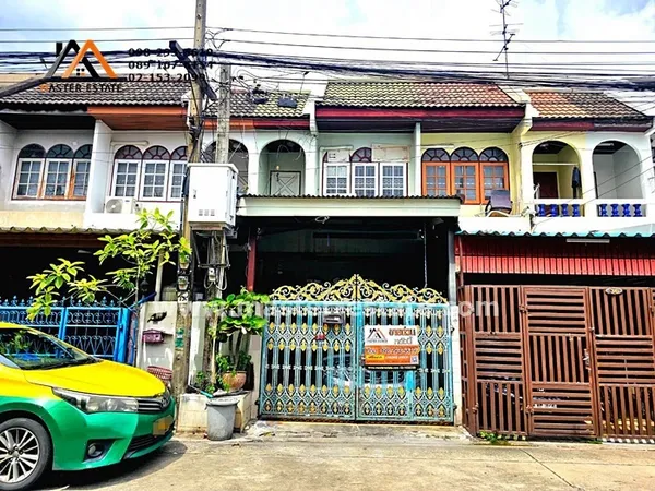 ม.ศิรินเทพ ทาวน์เฮ้าส์ 2 ชั้น 3 นอน 2 น้ำ เนื้อที่ 19 ตร.ว. เสรีไทย 63 Location ดีมาก ออกปากซอยขึ้นวงแหวนกาญจนาภิเษกได้เลย