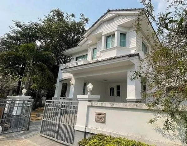 HR 10347 ให้เช่าบ้านเดี่ยว 4 ห้องนอน โครงการมัณฑนา1 สุขาภิบาล2 ประเวศ ใกล้เจโมและทางด่วน