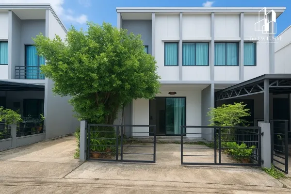 Listing No. 82565 ขายด่วนทาวน์โฮมหลังมุม พลีโน่ ราชพฤกษ์ 17.9 ตร.ว. หน้าบ้านทิศเหนือ แถมเฟอร์ฯ ครบ ถูกที่สุด เพียง 2.29 ล้าน