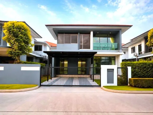 ให้เช่า #บ้านเดี่ยว หมู่บ้านเศรษฐสิริ กรุงเทพกรีฑา , บ้านรีโทเวทใหม่ #ใกล้รรนานาชาติไบรท์ตัน