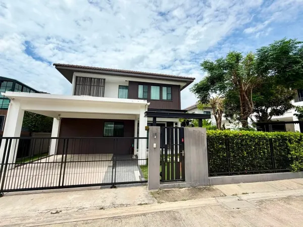ให้เช่า #บ้านเดี่ยว หมู่บ้านมัณฑนา บางนา กม.7 ซอยราชวินิตบางแก้ว #ใกล้เมกาบางนา TT