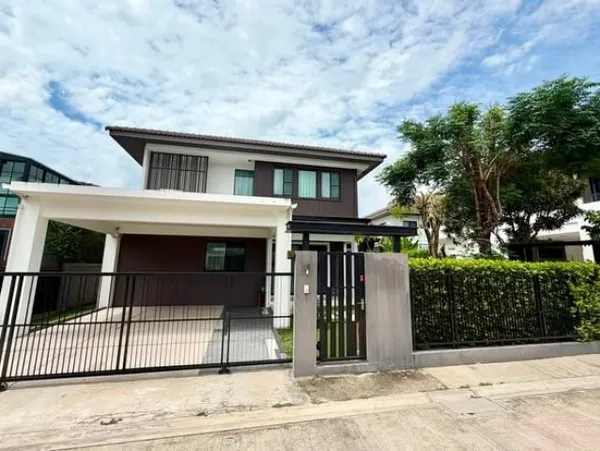 รหัสC7290 บ้านตกแต่งพร้อมอยู่ ใกล้เมกาบางนา บ้านเดี่ยว 2ชั้น หมู่บ้านมัณฑนา บางนา กม.7