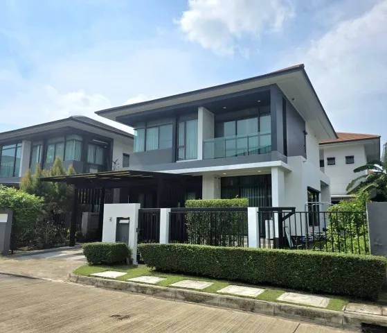 ขาย #บ้านเดี่ยว หมู่บ้านเศรษฐสิริ กรุงเทพกรีฑา #ใกล้รรนานาชาติไบรท์ตัน 095-164-2956 AB