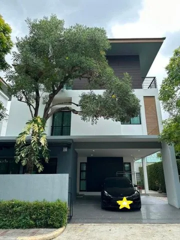 HR 10441 ให้เช่า ขายบ้านเดี่ยว 3 ชั้น 54 ตรว. 4 ห้องนอน บ้านลุมพินี สวนหลวง ถนนเฉลิมพระเกียรติ ร.9