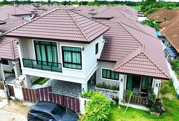 บ้านเดี่ยวหลังใหญ่ 4 นอน 4 น้ำ 63ตรว. พร้อมเฟอร์ฯ ใกล้ถ.สุขุมวิท The Private3 อ.บ้านฉาง ระยอง T.o86-3ol-6l6l