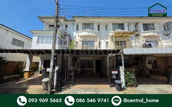 ทาวน์โฮม 3 ชั้น 21.9 ตร.ว. ศุภาลัย วิลล์ เอกมัย - รามอินทรา ทำเลดีมาก ราคาถูก