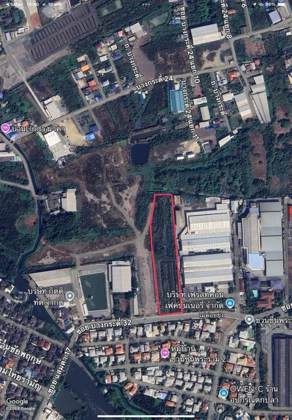 ขาย ที่ดิน แสมดำ เขตบางขุนเทียน กรุงเทพมหานคร