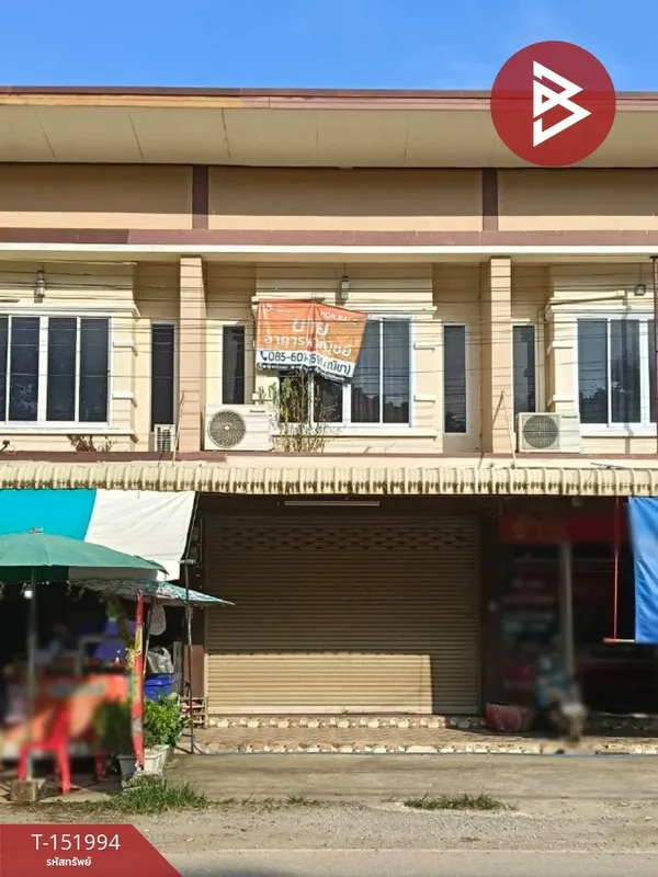ขายอาคารพาณิชย์ 2 ชั้น ทำเลดี ใกล้ตลาดพรหมพิราม พิษณุโลก