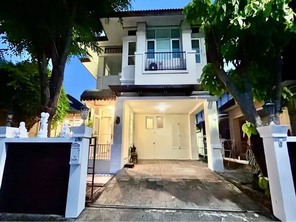 ให้เช่าบ้านเดียว 2 ชั้น 70 ตรว. 4 ห้องนอน หมู่บ้านฟ้ากรีนพาร์ค ลาดพร้าว 101 เข้าออกหลายทาง ใกล้เลียบด่วน
