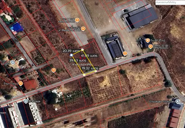 ขายที่ดิน 214 ตร.ว. หน้าม.เกษตรกําแพงแสน ถนนมาลัยแมน อำเภอกําแพงแสน นครปฐม