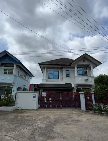 ขายบ้านเดี่ยว 2 ชั้น หลังริม 73.5 ตร.ว. หมู่บ้านออเงินวิลล์ สายไหม สุขาภิบาล 5 ซอย 52 ตรงข้ามตลาดออเงิน