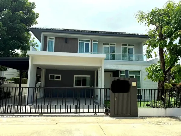 ให้เช่า #บ้านเดี่ยว หมู่บ้านมัณฑนา 2 บางนา กม.7 ซอยราชวินิตบางแก้ว #ใกล้เมกาบางนา 095-164-2956