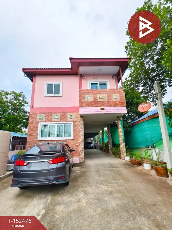 ขายบ้านเดี่ยว 2 ชั้น เนื้อที่ 61.5 ตร.วา ริมน้ำ ทำเลท่าทราย สมุทรสาคร