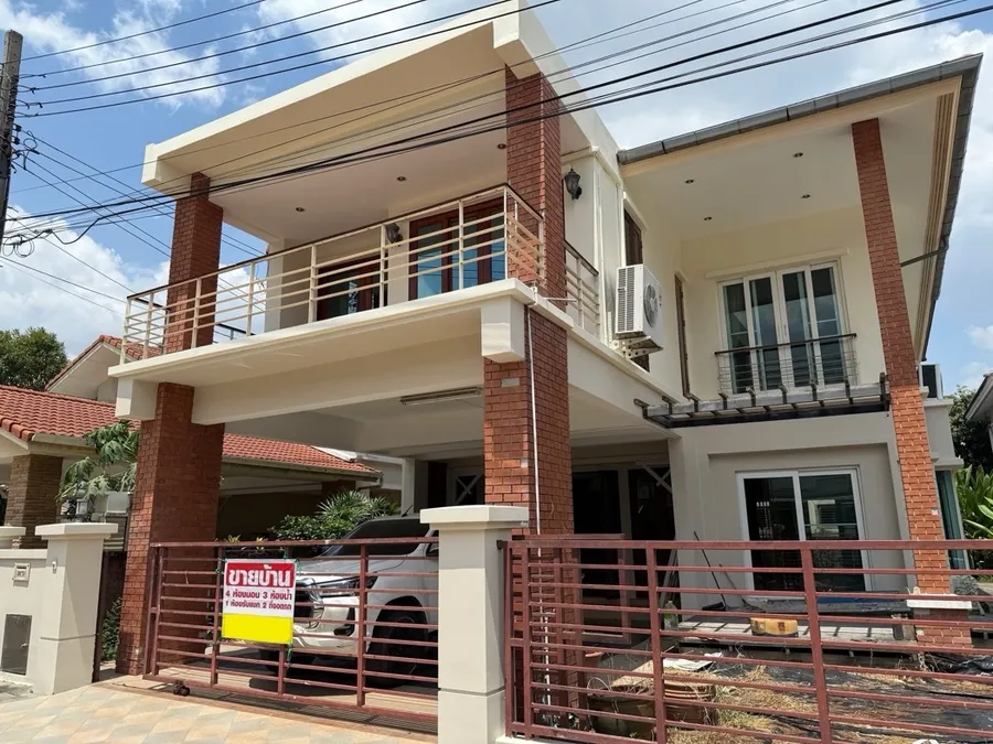 ขาย บ้าน คาซ่าวิลล์ วัชรพล 77 ตรว 4 ห้องนอน แต่งบิ