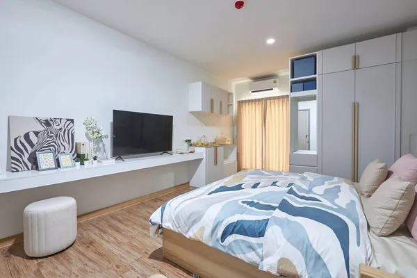 ขาย Golden Condo Harbor แหลมฉบัง | ชั้น 7 Built-in Furniture  | 28 ตร.ม. | ราคา 1.97 ล้านบาท