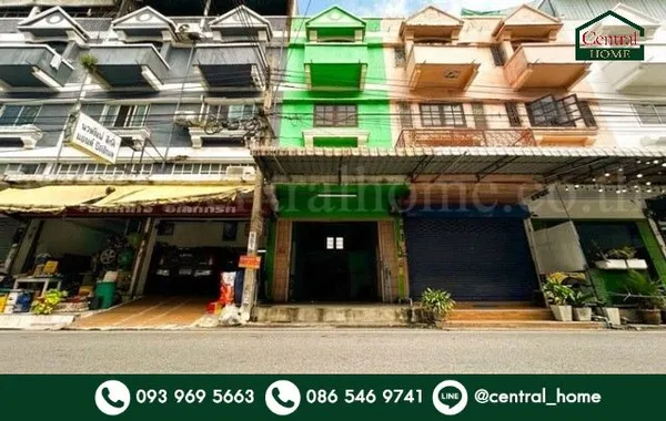 อาคารพาณิชย์ 3.5 ชั้น ซ.กาญจนา 5 สุขสันต์ ถูกสุดในย่านบางแค