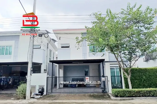 ขาย : 4.5 ล้าน เช่า : 30,000 บาท/เดือน บ้านเดี่ยว โครงการ เบล็สซิตี้ พาร์ค รังสิต - คลอง 3 เนื้อที่ 40 ตารางวา ใกล้โฮมโปรลำลูกกา ถนนรังสิต-นครนายก ตำบลคลองสาม อำเภอคลองหลวง จังหวัดปทุมธานี