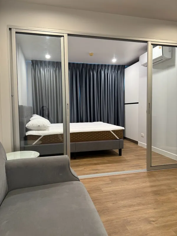 For Rent D Condo Rattanathibet ดีคอนโด รัตนาธิเบศร์ ใกล้รถไฟฟ้าสถานีไทรม้าเพียง 50 เมตร