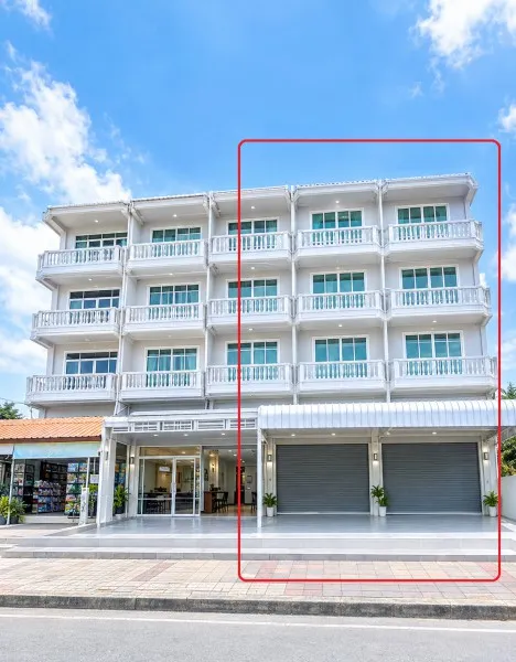 สนามบินสุวรรณภูมิ 1.1 กม. ติดถนนอ่อนนุช ลาดกระบัง โลตัส หลวงแพ่ง 900 ม. ให้เช่าอาคารพาณิชย์ 4 ชั้น 2 คูหา 3ห้องน้ำ โชว์ร