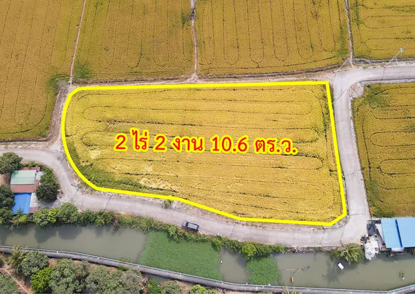 ขายที่ดิน แปลงมุม ถนน 345 บางคูวัด ปทุมธานี