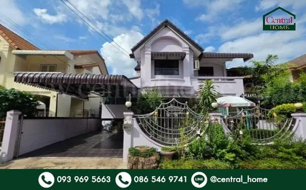 บ้านเดี่ยว 2 ชั้น 50.1 ตร.ว พรรณิการ์ ถนนบางแวก บ้านพร้อมอยู่ สภาพดี ราคาถูก