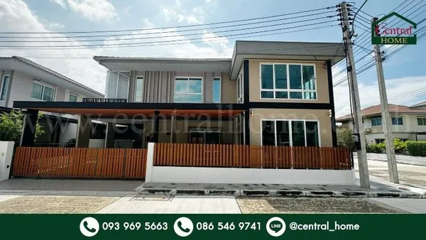 บ้านเดี่ยว ฮาบิเทีย บอนด์ ราชพฤกษ์ หลังมุม พร้อมอยู่