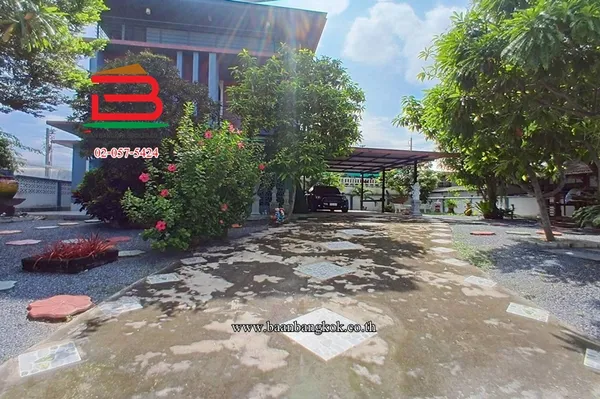 บ้านเดี่ยว ซอยบางแวก 87 (ใกล้ The Mall บางแค) เนื้อที่ 121 ตรว. แขวงบางเชือกหนังฝั่งใต้ เขตภาษีเจริญ (บางแค)