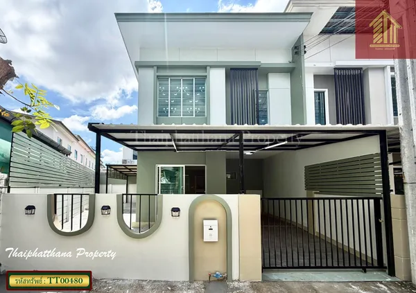 บ้านรีโนเวทใหม่ พฤกษาวิลล์ 66/1 บางนา-หนามแดง ถนนบัวนครินทร์  ใกล้เมกา บางนา